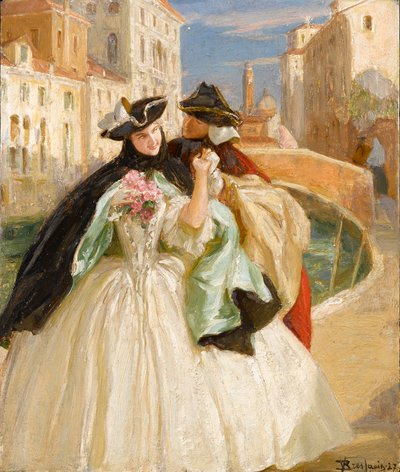 Carnival in Venice by Vittorio Emanuele Bressanin